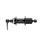ΚΕΝΤΡΟ ΟΠΙΣΘΙΟ SHIMANO FH-QC300-HM, CENTER LOCK DISC(W/O LOCK RING) 32H, OLD:135MM QR:170MM(BLACK), W/ROTOR MOUNT COVER, BLACK, IND.PACK