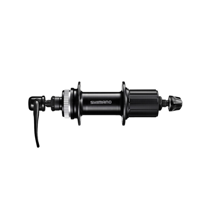 ΚΕΝΤΡΟ ΟΠΙΣΘΙΟ SHIMANO FH-QC300-HM, CENTER LOCK DISC(W/O LOCK RING) 32H, OLD:135MM QR:170MM(BLACK), W/ROTOR MOUNT COVER, BLACK, IND.PACK